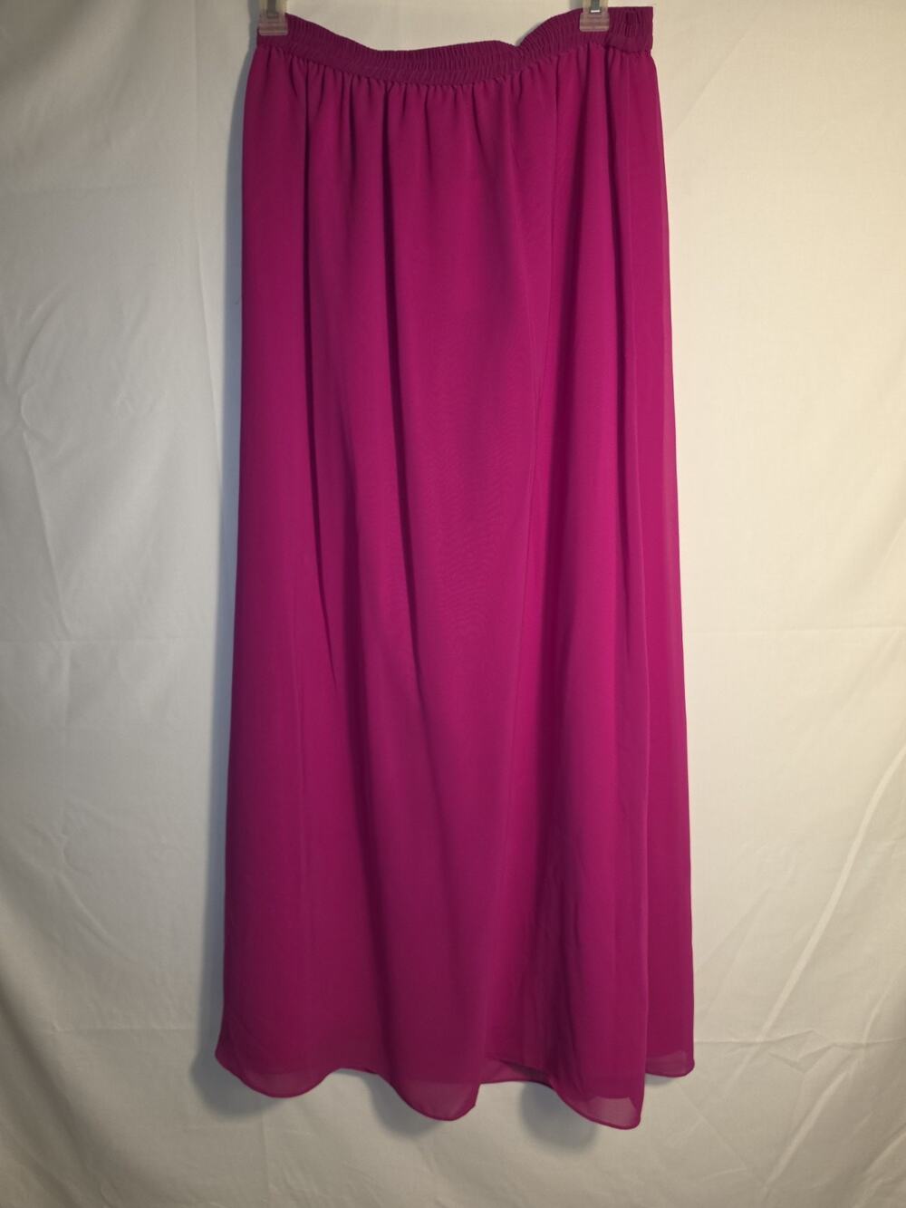 Creative Touch Floor Length Skirt Waist 36. Length 43 Pink